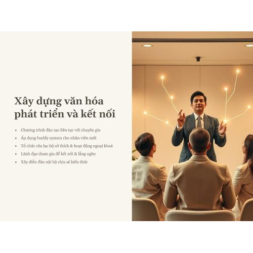 5. Xây dựng văn hóa phát triển và kết nối