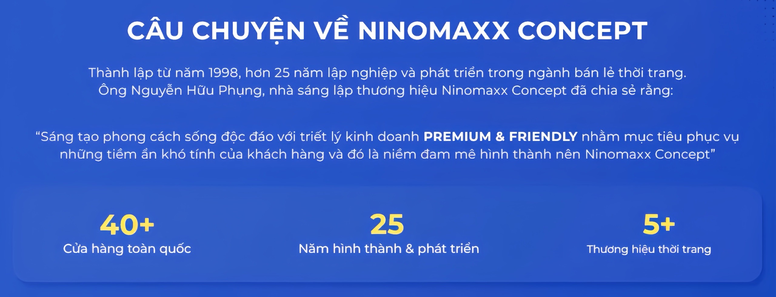 Câu chuyện về Ninomaxx Concept