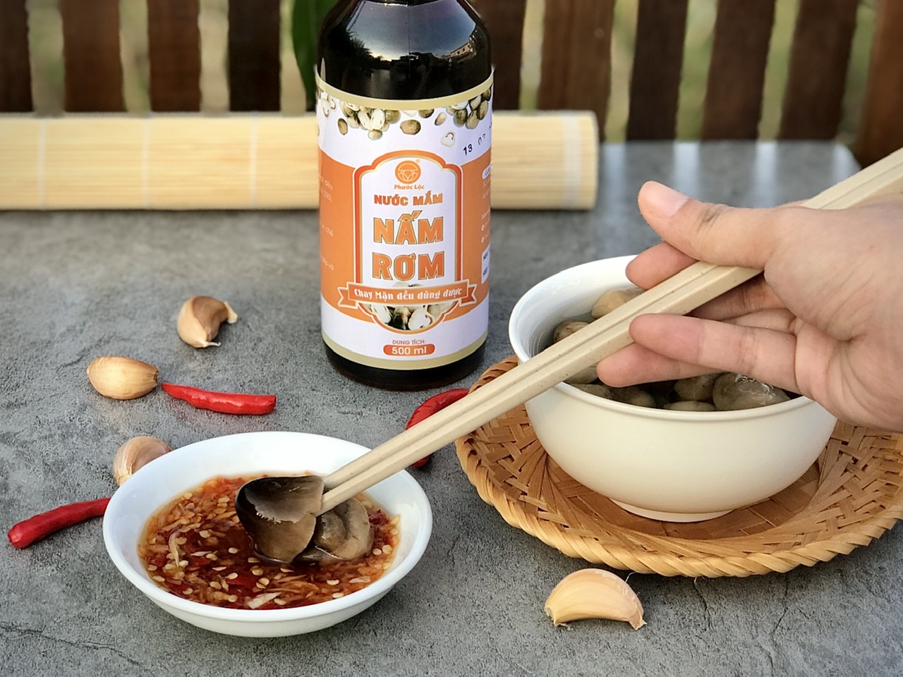 Nước mắm được pha sẵn
