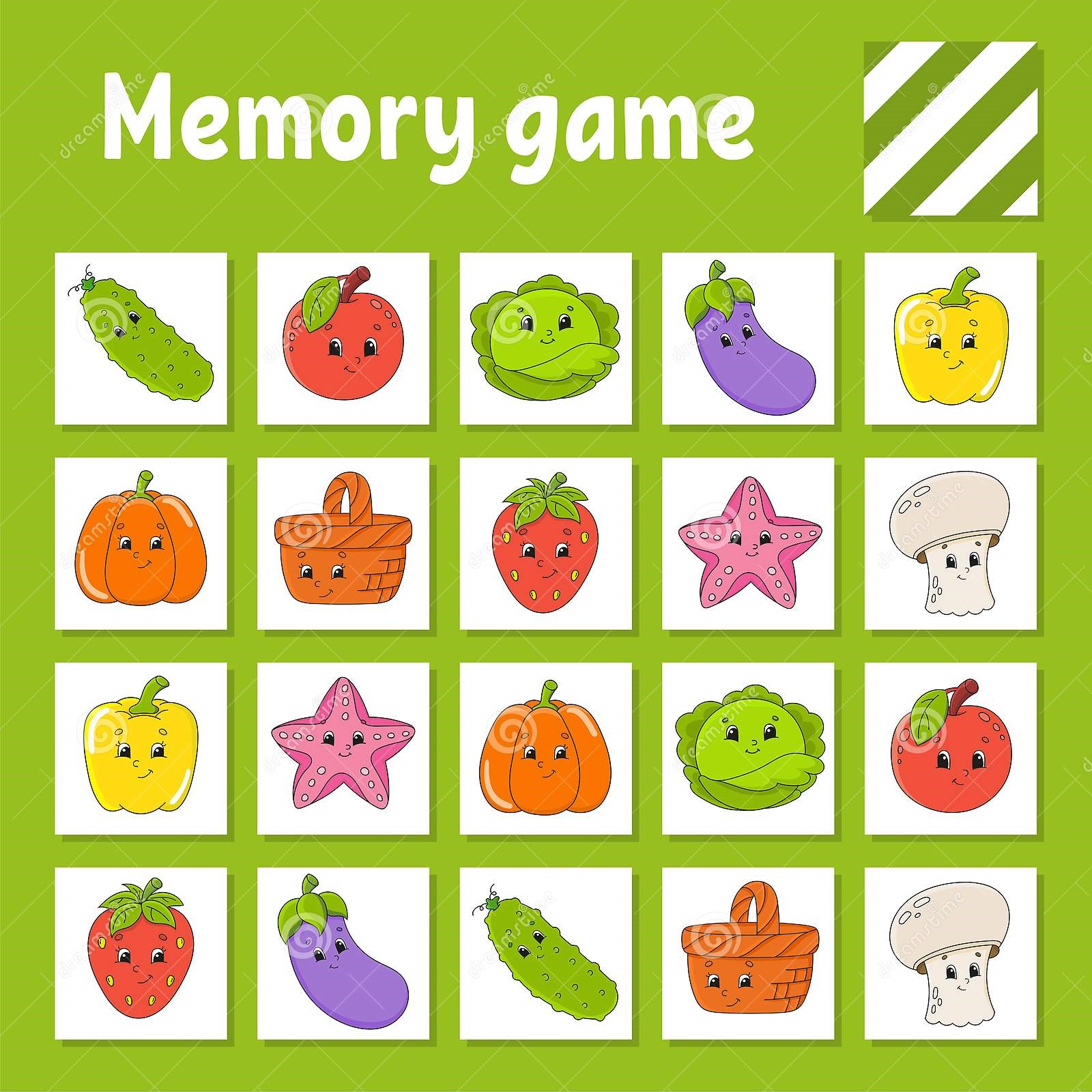 (Học tập ngoại ngữ) [English by game] Memory Game