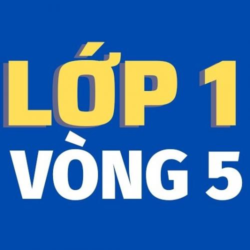 (Giáo dục phổ thông) [2022-2023] Violympic Toán tiếng Việt trên mạng Lớp 1-Vòng 5