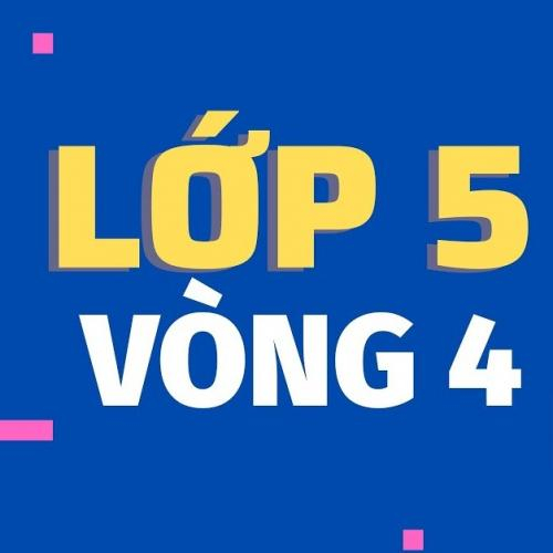 (Giáo dục phổ thông) [2022-2023] Violympic Toán tiếng Việt trên mạng Lớp 5-Vòng 4