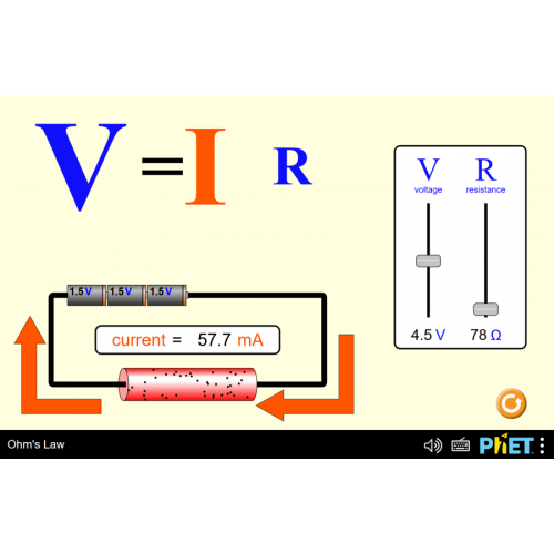 (Mô phỏng) Vật lý: Ohm