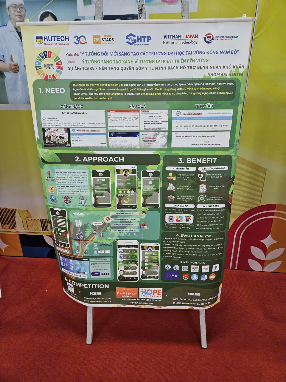 Dự Án Khởi Nghiệp: Icare - Nền Tảng Quyên Góp Y Tế Minh Bạch Hỗ Trợ Bệnh Nhân Khó Khăn