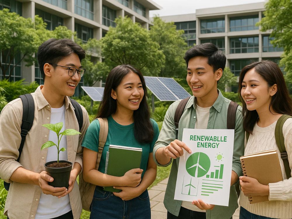 I. Nguồn lực xanh là gì và vì sao sinh viên là trung tâm của tương lai bền vững