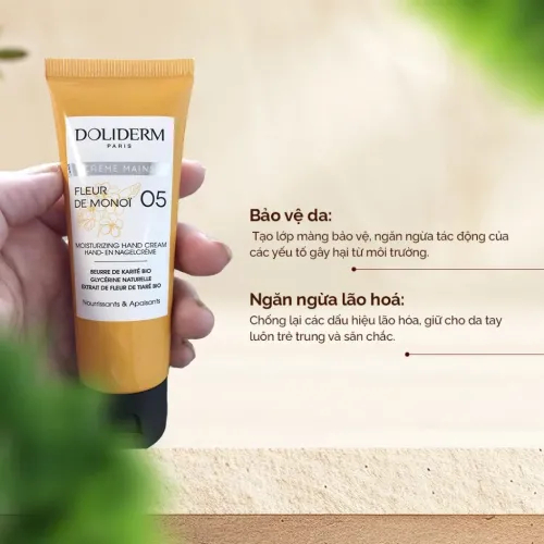Kem Dưỡng Âm Da Tay Doliderm - Pháp - 50ml