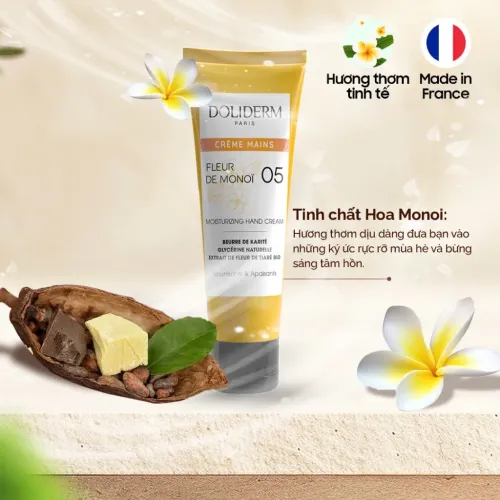 Kem Dưỡng Âm Da Tay Doliderm - Pháp - 50ml