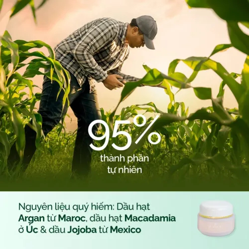 Kem Dưỡng Ẩm Hữu Cơ Chống Lão Hóa Dầu Argan My Body VIP. SX tại Pháp. Cấp Ẩm Sâu, Phục Hồi Da 50ml