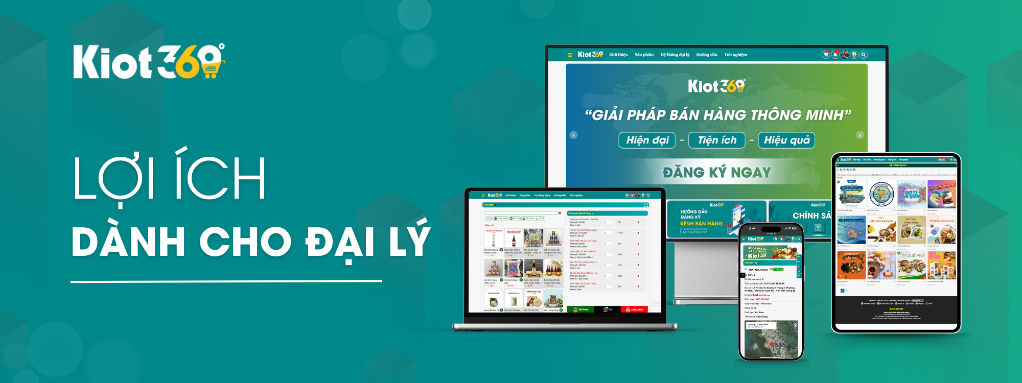3. Lợi ích dành cho đại lý