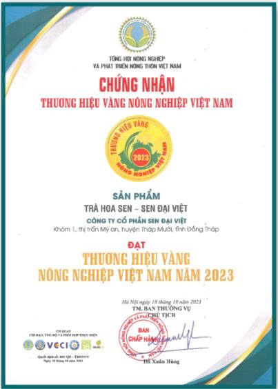 Giấy chứng nhận Đại Việt