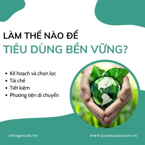 Làm Thế Nào Để Tiêu Dùng Bền Vững? Những Thói Quen Bạn Có Thể Áp Dụng Ngay Hôm Nay