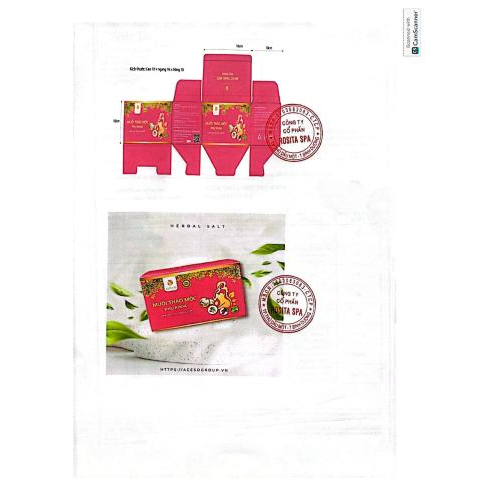 8. Bản tự công bố sản phẩm muỗi phụ khoa