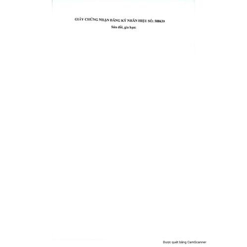 2. Giấy chứng nhận đăng ký nhãn hiệu