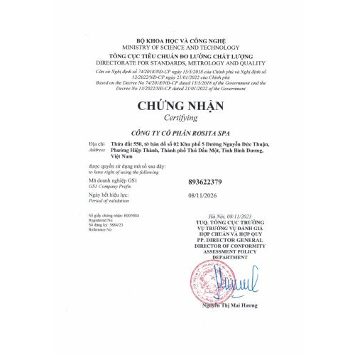 1. Giấy chứng nhận đăng ký kinh doanh
