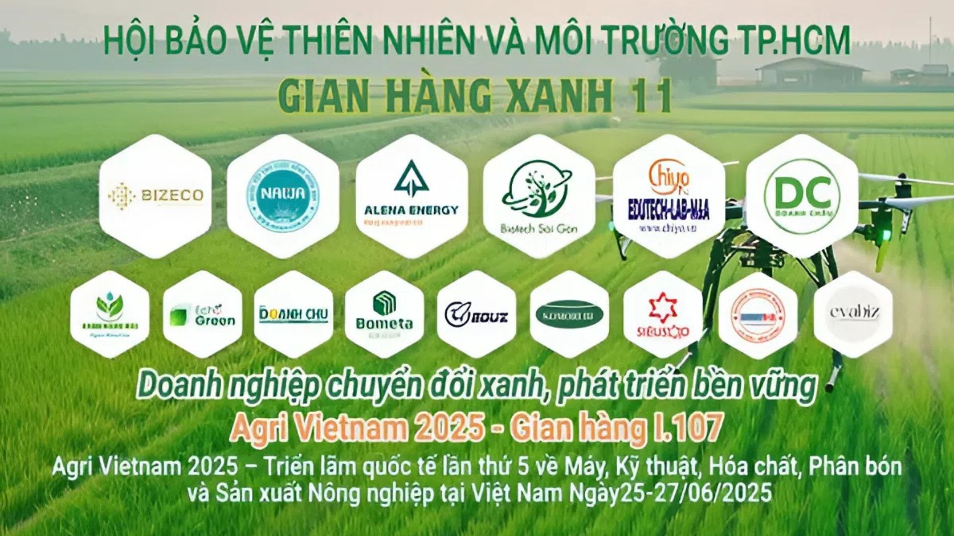 Gian Hàng Xanh 11 – Không gian kết nối và giới thiệu giải pháp xanh