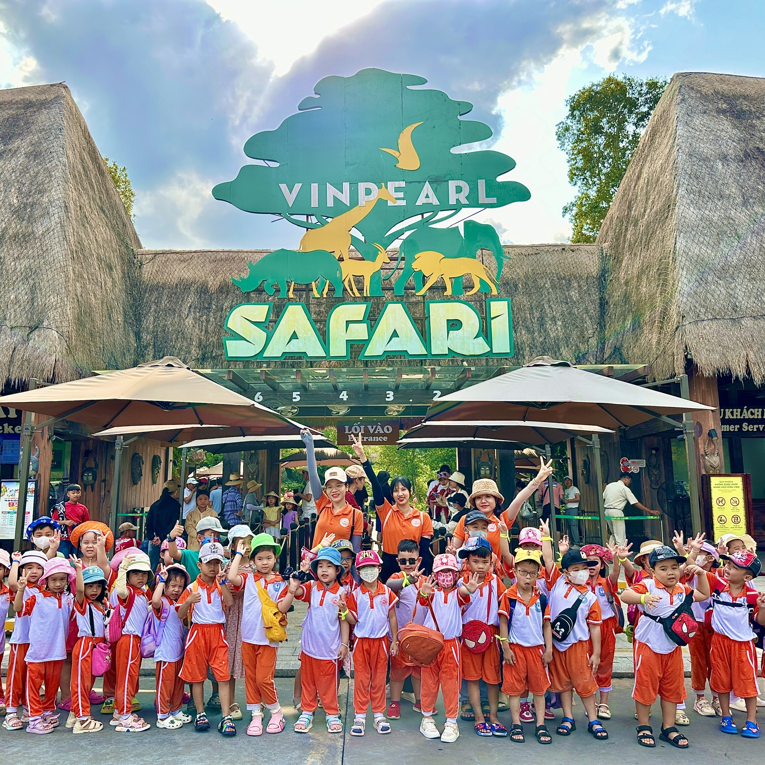 Tham Quan Vinpearl Safari Phú Quốc Cùng Mầm Non Khải Trí