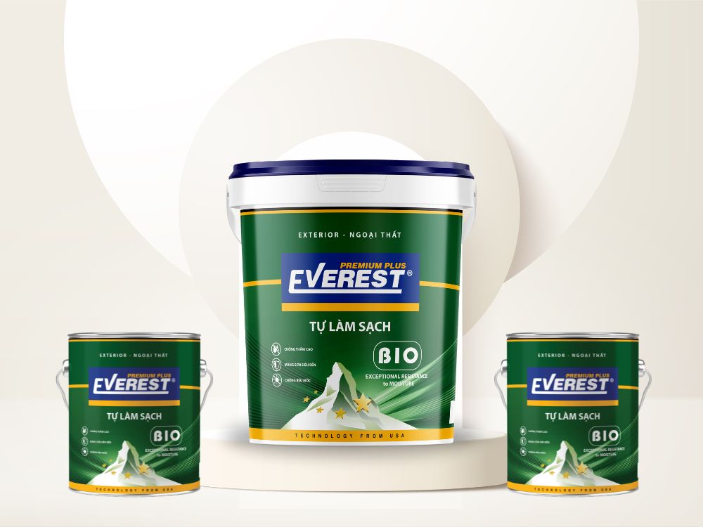 2. So sánh chi tiết giữa Everest Bio và sơn ngoại thất truyền thống