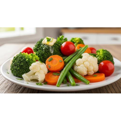 Luộc rau xanh giòn, tiết kiệm gas