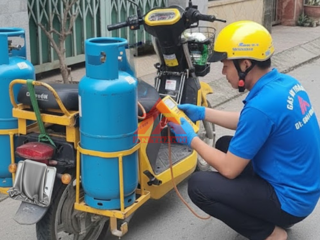 Bảo vệ an toàn cho mỗi bình gas