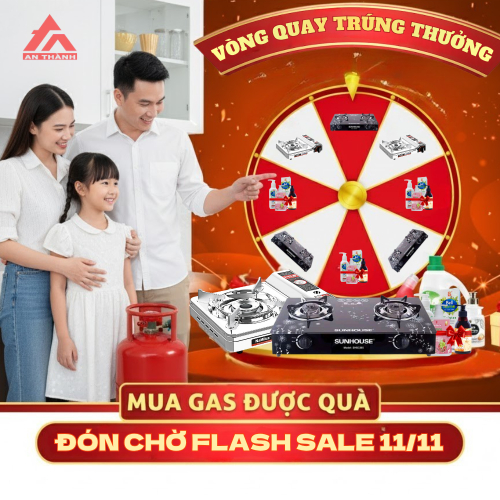 Mua Gas Chính Hãng - Quà Tặng Sang, Niềm Vui Ngập Tràn!