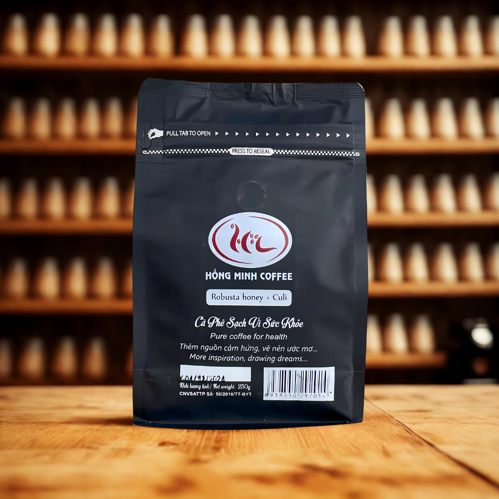 CbC2E3A2H36fEd3 Hồng Minh Coffee – Robusta Honey + Arabica + Culi