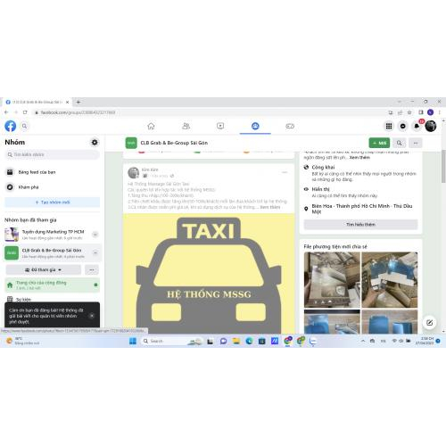 Nguyễn Kim Anh - Đăng Bài Hội Nhóm Taxi 27/4