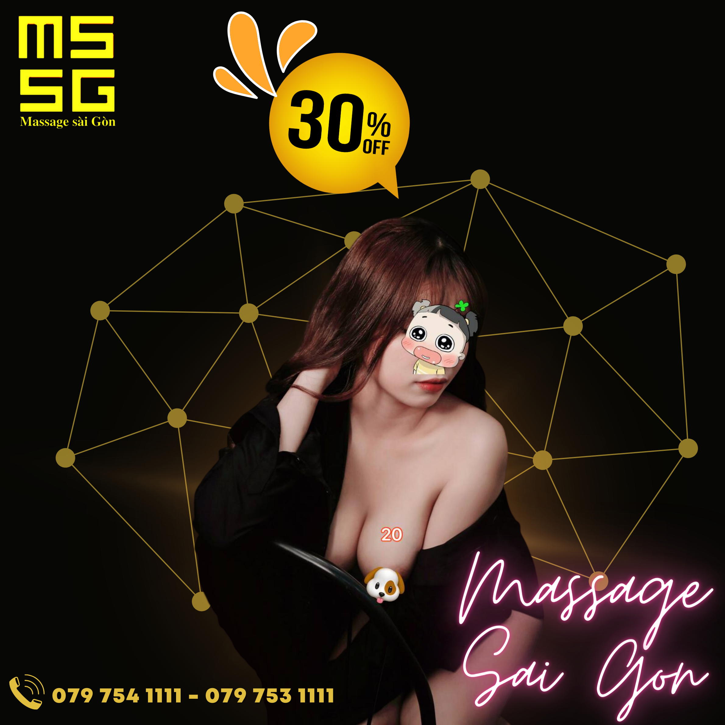 Nguyễn Lê Phát - Poster sale Massage sài gòn