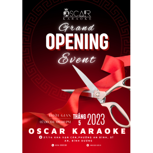 Tưng bừng khai trương OSCAR KARAOKE