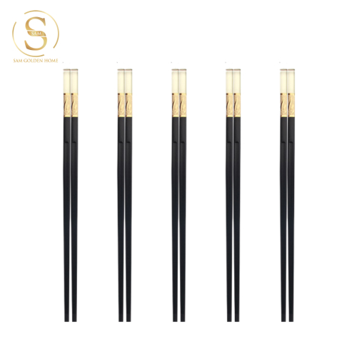 Set Đũa Amber Black Cao Cấp Sang Trọng