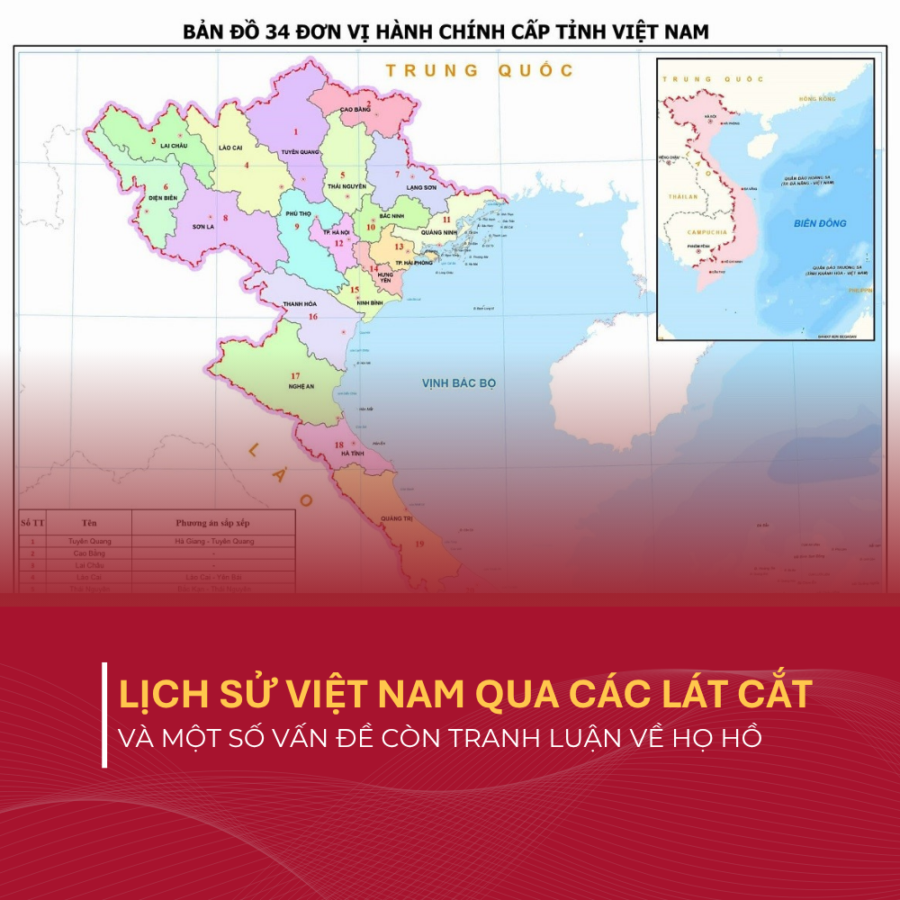 Lịch Sử Việt Nam Qua Các Lát Cắt Và Một Số Vấn Đề Còn Tranh Luận Về Họ Hồ