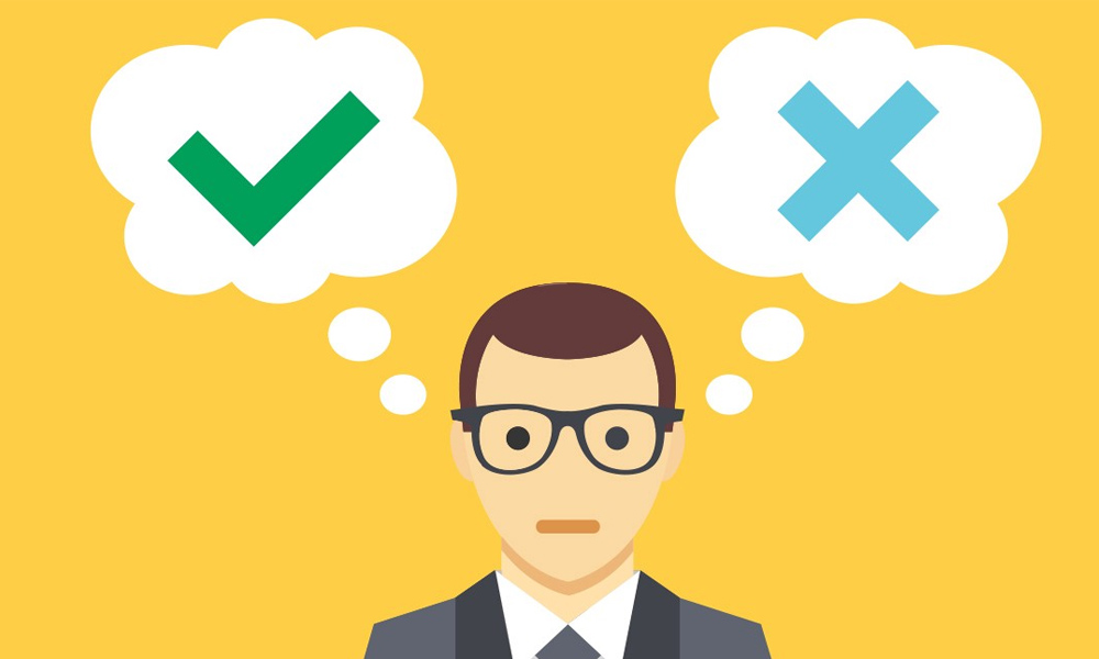 1. Xác định vấn đề và ra quyết định