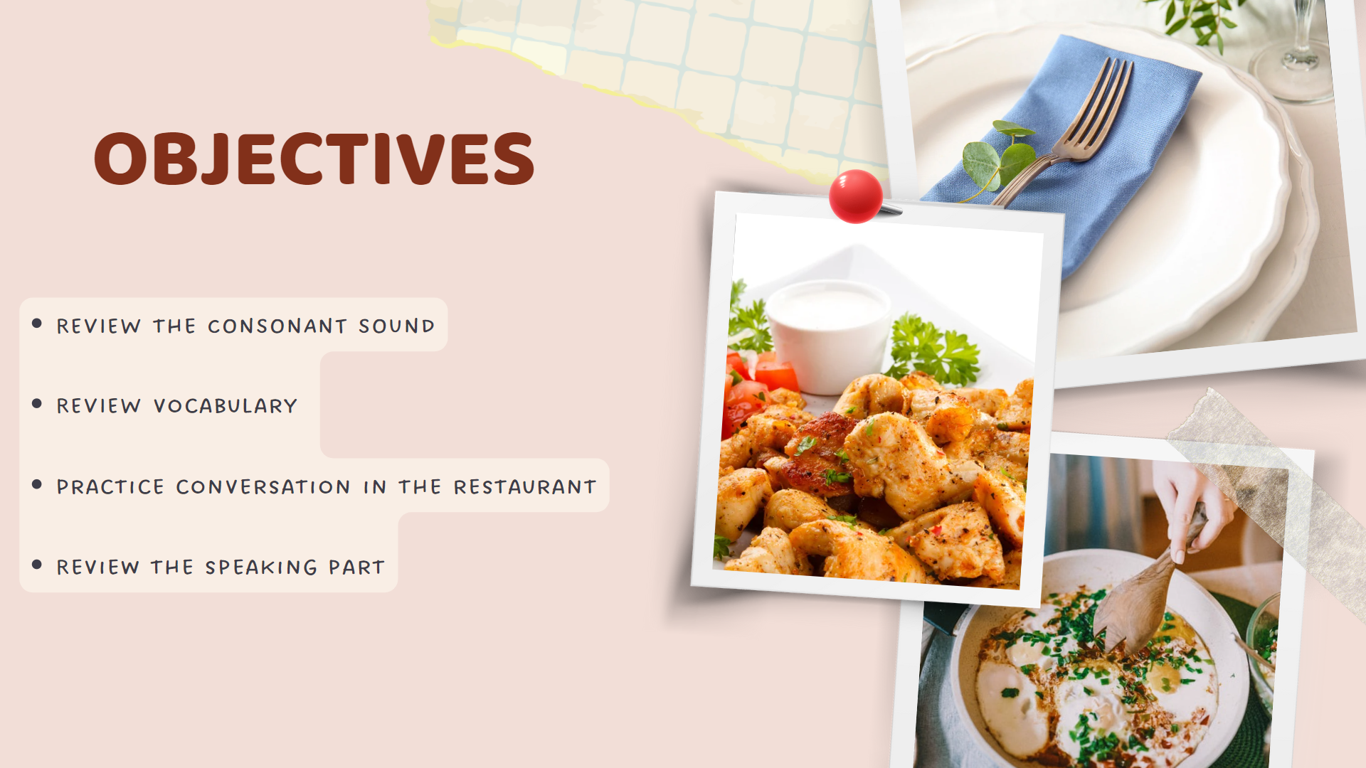 1. Objectives