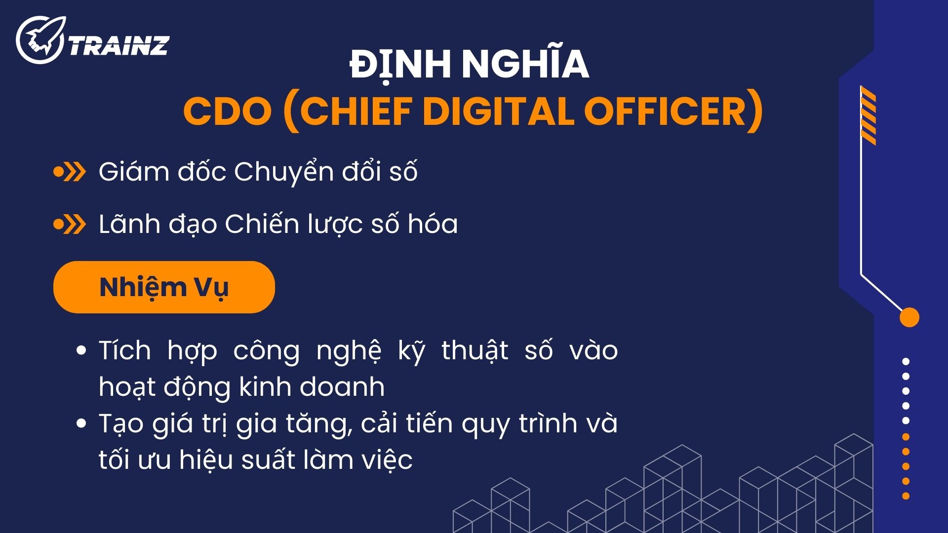 1. Định nghĩa Chief Digital Officer (CDO)