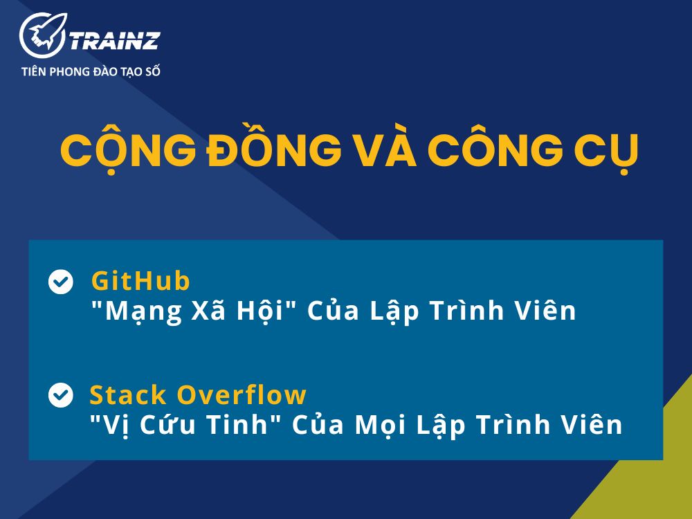Công cụ và cộng đồng