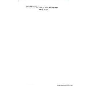2. Giấy chứng nhận đăng ký nhãn hiệu