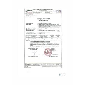 6. Bản tự công bố sản phẩm muỗi chườm lưng