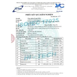 1. Kiểm nghiệm Thực phẩm bổ sung NUBA