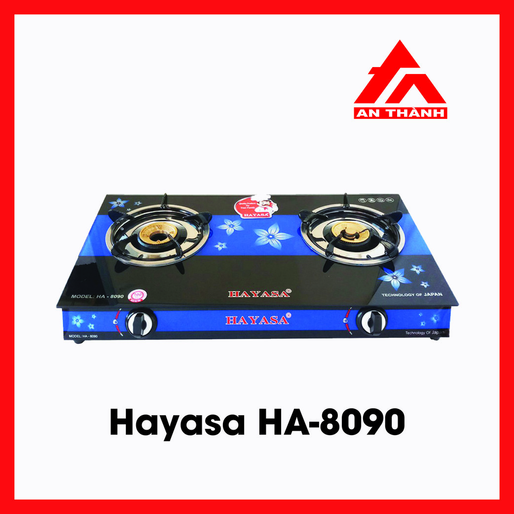 F1Bh9f60B891548 Bếp Gas Đôi Kiếng - Hayasa HA-8090