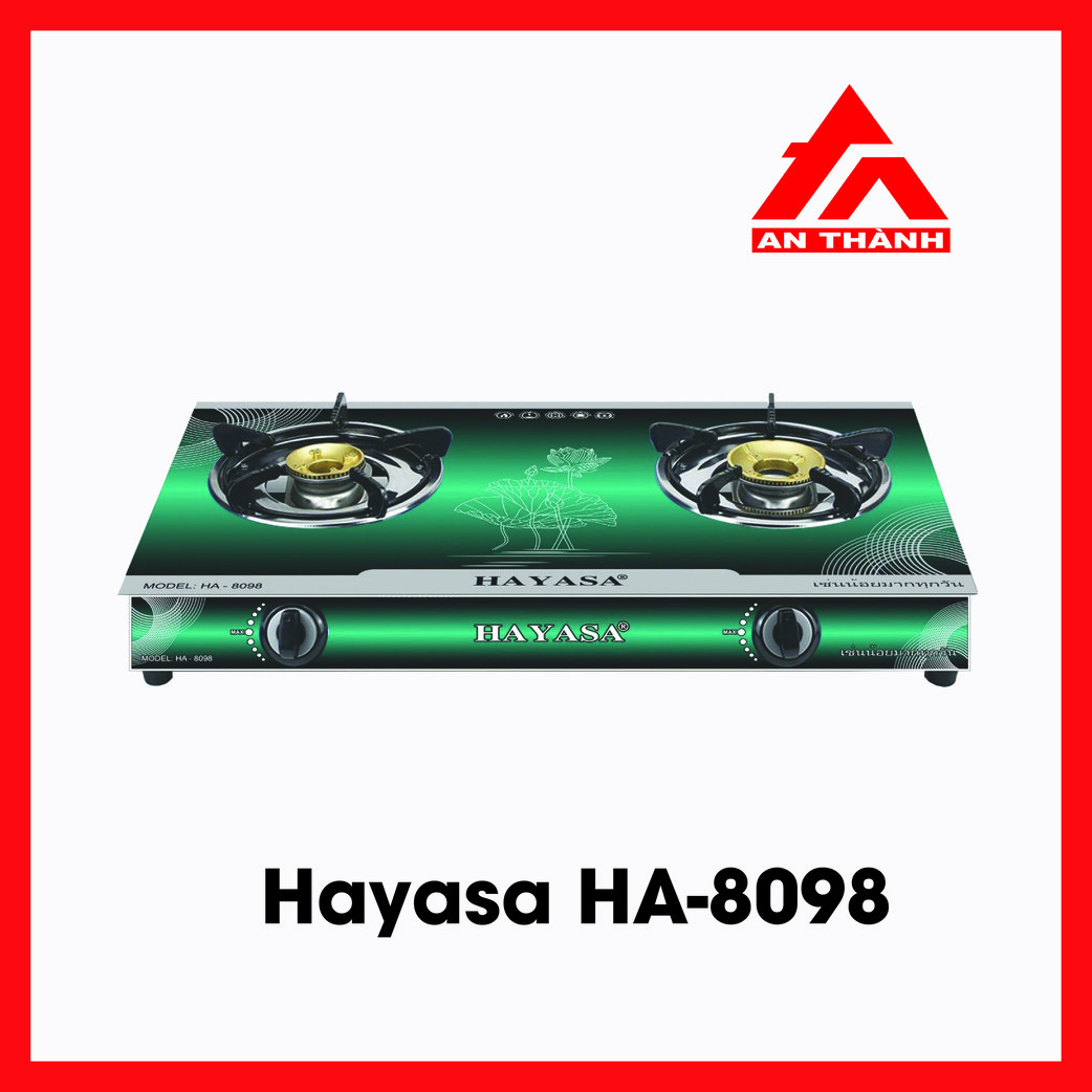 F1Bh9f60B891548 Bếp Gas Đôi Kiếng - Hayasa HA-8098