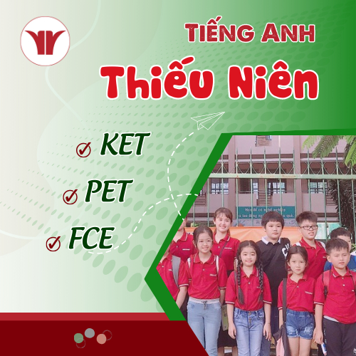 Chiêu sinh tiếng Anh thiếu niên 12 - 16 tuổi