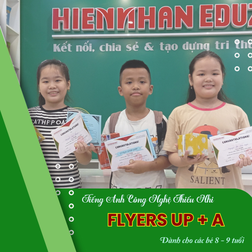 Tiếng Anh Flyers Up+ A