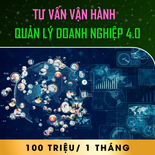Tư Vấn Vận Hành/ Quản Lý Doanh Nghiệp 4.0 - 100 Triệu / 1 Tháng