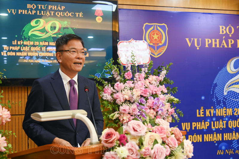 Tiếp tục phát huy vai trò tham mưu, hoạch định các chính sách, chiến lược trong công tác pháp luật quốc tế