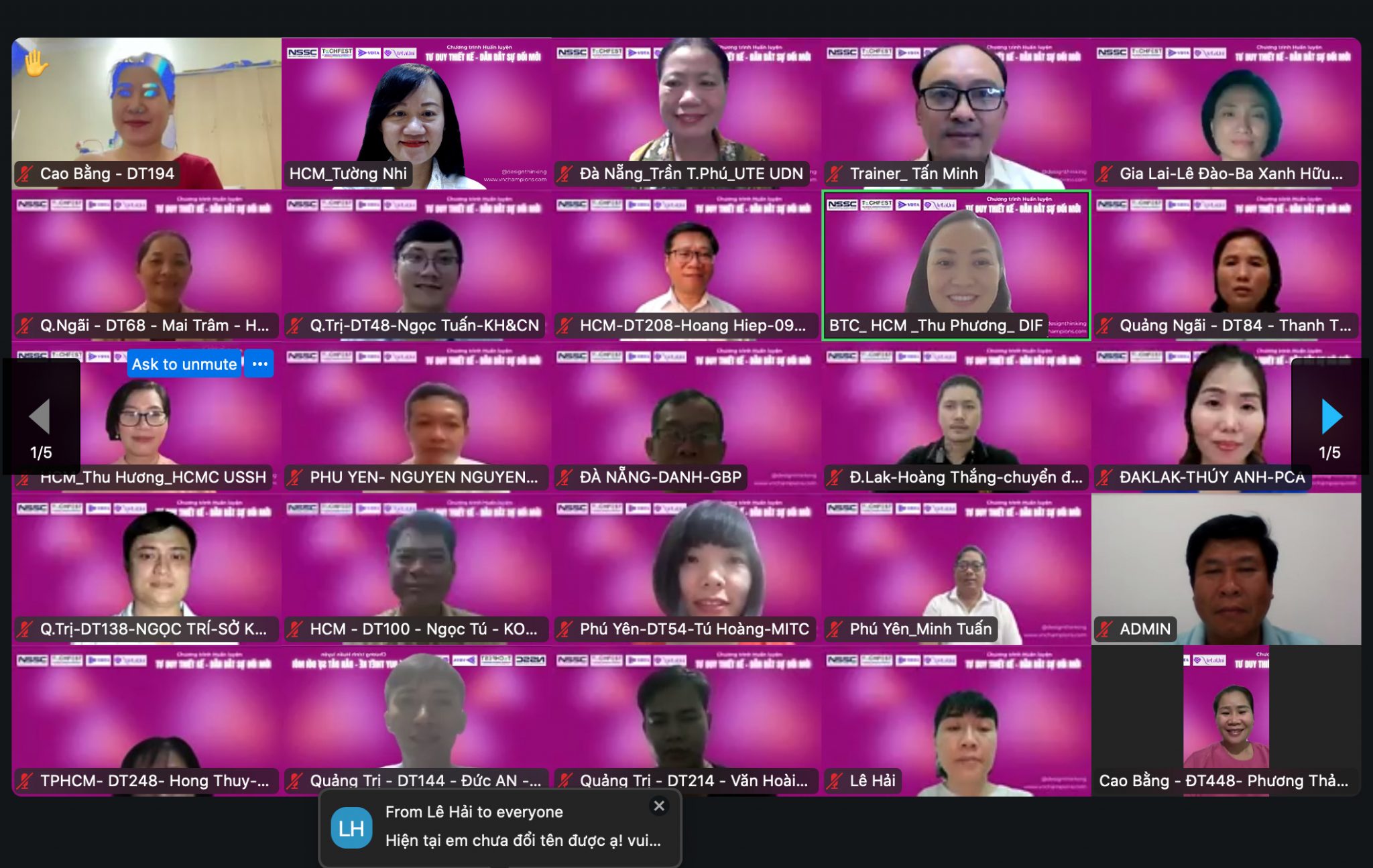 BUỔI HUẤN LUYỆN 01 – CHỦ ĐỀ: TƯ DUY SÁNG TẠO & TƯ DUY HỆ THỐNG, Chương trình Huấn luyện “Tư duy thiết kế – Dẫn dắt sự đổi mới”