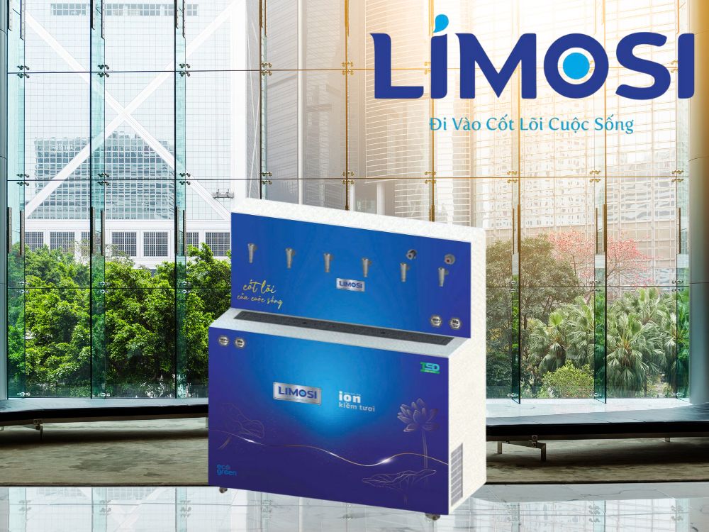 1. Giới thiệu máy lọc nước nóng lạnh LIMOSI ION 100L - 5 Vòi Nóng Lạnh Nguội