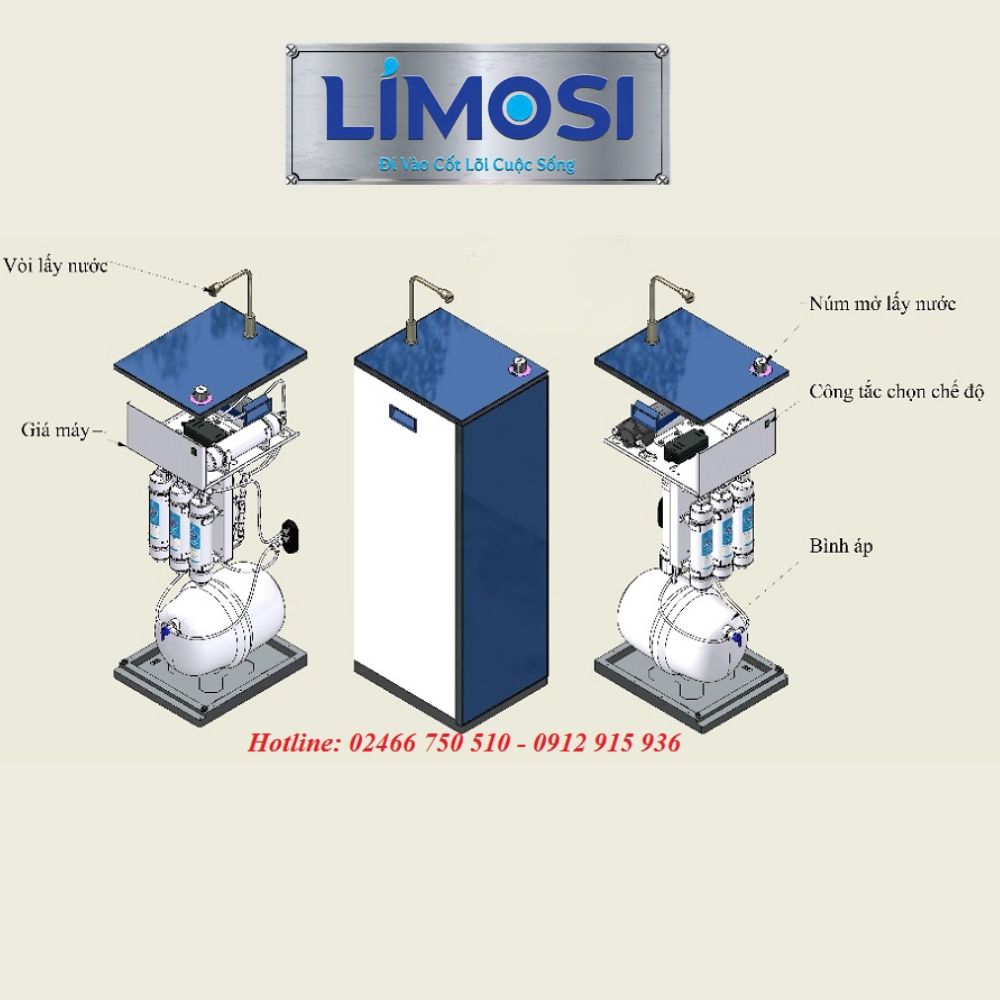 Hướng Dẫn Lắp Đặt Máy Ion Kiềm LIMOSI