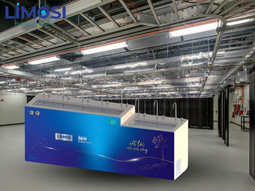 1. Giới thiệu máy lọc nước ion kiềm 120L 8 vòi nóng lạnh nguội