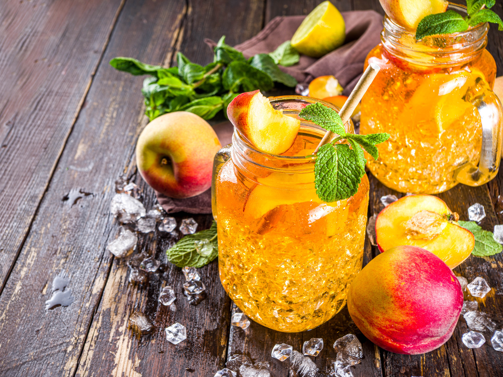 Trà Đào (Peach Tea)