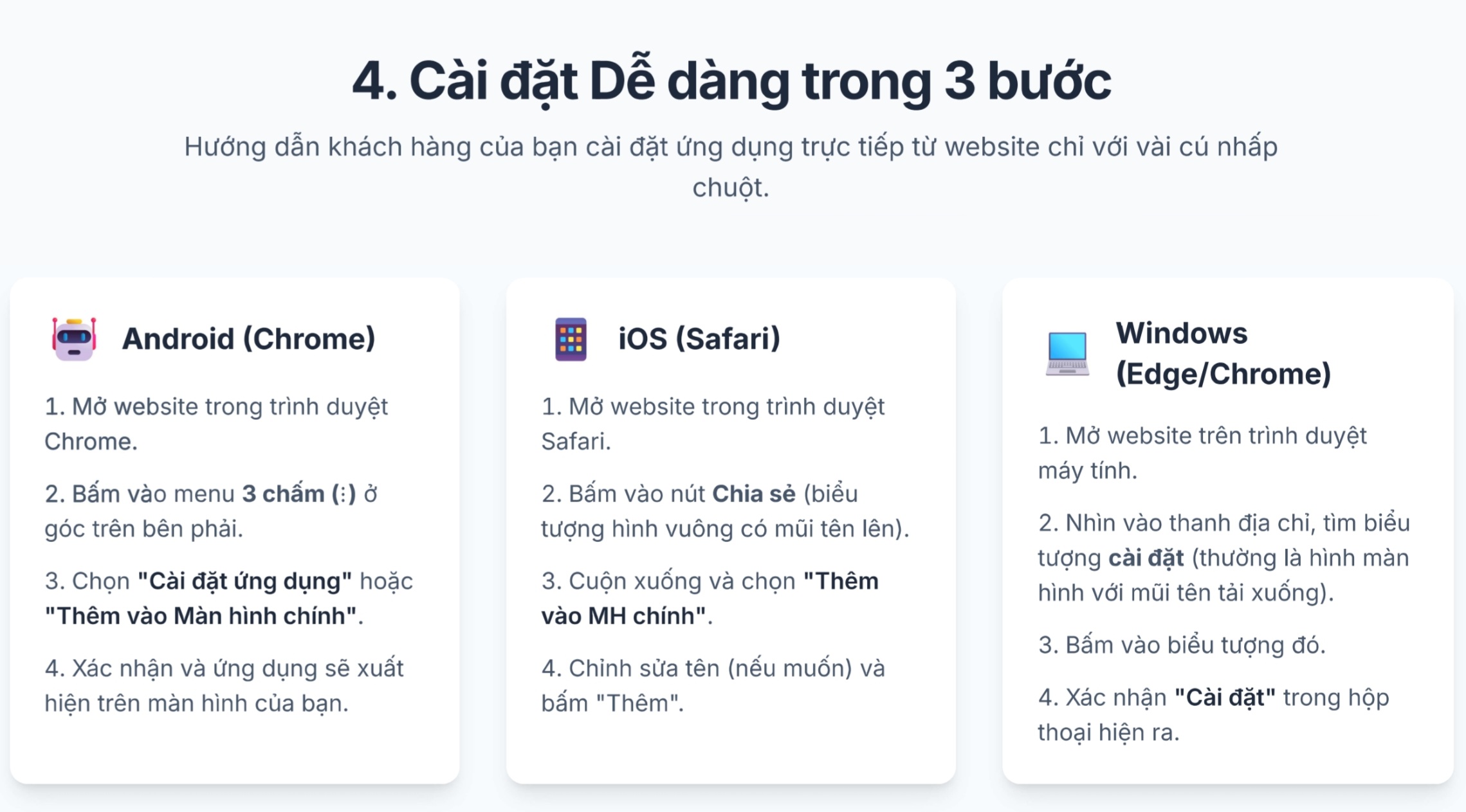 Các dấu hiệu & cách cài đặt