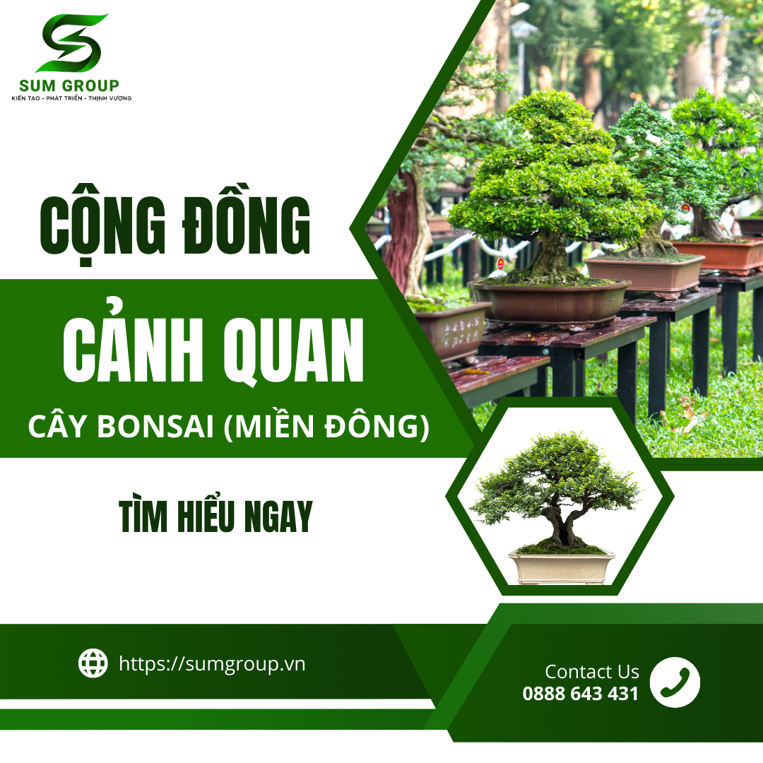 Cộng Đồng Cảnh Quan Cây Bonsai Miền Đông